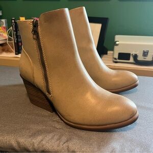 Kork-Ease Tan Ankle Booties